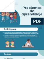 Problemas de Aprendizaje y Alteraciones de Memoria