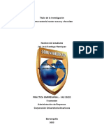 Informe Sectorial - MUNDIAL Y NACIONAL