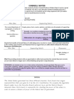 Cornell Notes