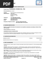 Cassida Chain Oil 150-Sds