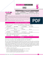 Ieo Sample Paper Class-5