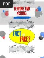 Facts, Claims, and Opinions