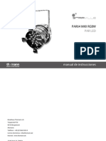 Stairville Par64 mkII RGBW Espanol