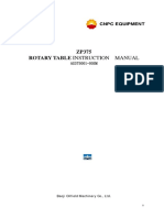 Rotary Table ZP-375 Ó ÷