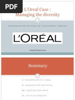 Loreal Case Study Managing The Diversity Describing The Ob Tools of A Successful Company 120304085031332 2