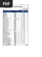 Lista de Precios C.P FERMIN TANGUIS