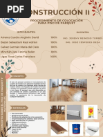 Procedimiento para La Colocacion de Pisos de Parquet