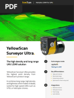 Datasheet YellowScan Surveyor Ultra