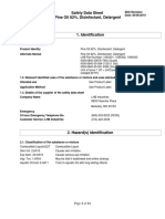 Safety Data Sheet Pine Oil 62%, Disinfectant, Detergent: Page 1 of 11