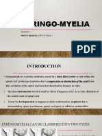 SYRINGOMYELIA