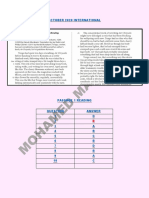 October 2020 International Sat Test Answers