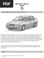 960 - 1996 Owner's Manual