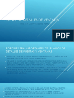 Plano de Detalles de Ventanas