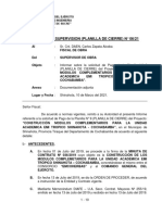 Informe de Supervision (Planilla de Cierre) #06/21