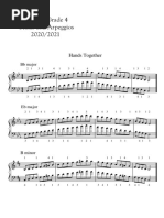 ABRSM Grade 4 Scales and Arpeggios 2020 2021