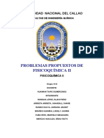 Problemas Propuestos de Fisicoquímica 2