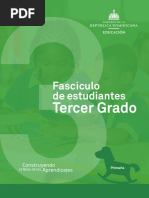 3er. Grado - Fasciculo Del Estudiante - Educando