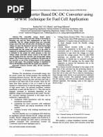 21 2016 12-Z-Source Inverter Based DC-DC Converter Using SPWM Technique For Fuel Cell Application