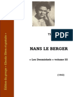 Monnier Nans Le Berger