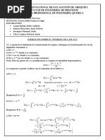 Ejercicios de T. de Laplace