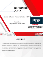 Distribucion de Planta