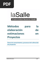 Apuntes Sobre Metodos de Elaboracion de Estimaciones