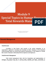 W9 MODULE 9 Total Rewards Management - PPT