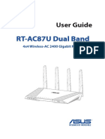 Asus Ac2400 Wireless Dual Band Gigabit Router RT Ac87u B H Photo 281970 User Manual