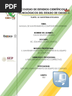 Manual de Mantenimiento de Componentes Internos