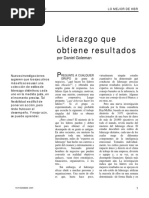 Articulo Liderazgo Que Obtiene Resultados D Goleman IE Estilos