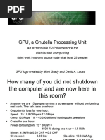 GPU, A Gnutella Processing Unit