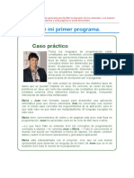 Tema 2 Creación de Mi Primer Programa