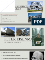 PPT. Peter-Eisenman - M AZHAR NUMANI - 3 'B'