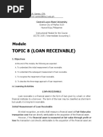 Module 8 - Loan Receivable