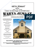 Warta Jemaat 16 Oktober 2022 Gpib - 1