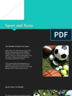 Sport and Teens