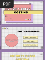 Activity-Based Costing