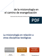 La Misionología Presentación 1era Semana