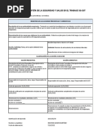 RAP5 - EV03 - Propuesta Escrita de Acciones Preventivas y Correctivas A No Conformidad Detectada