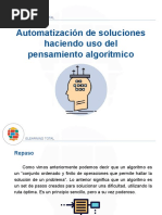 Automatización de Soluciones Haciendo Uso Del Pensamiento Algorítmico