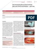 Centric Relation and Increasing The Occlusal Vertical PartII