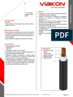 Cable de Cobre Fotovoltaico Viakon Norma IEC 62930 1.8kV CD Tipo H1Z2Z2-K XLPE