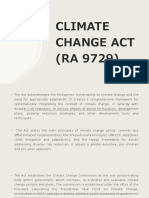 Climate Change Act Ra 9729