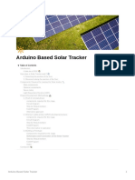 Arduino Based Solar Tracker