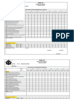 Drill Daily Check Sheet