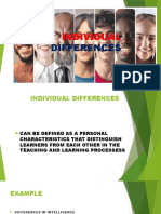 Individual Differences