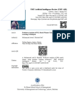 Predictiveanalysis of PSL Match Winners Using Machine Learning Techniques