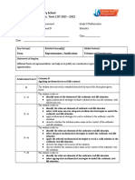 Criterion C and D 2 Grade 9 Standard