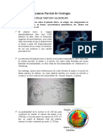 Examen Parcial de Geología