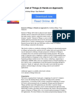 Internet of Things (A Hands-on-Approach)
